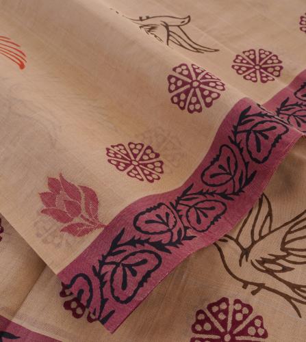 SALEM BLOCK PRINT COTTON SAREES